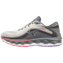 Mizuno Buty biegowe Wave Sky 7 (Amortyzacja) jasnoszare Damskie